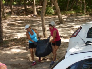 Nettoyage cotes Noa plongée Guadeloupe